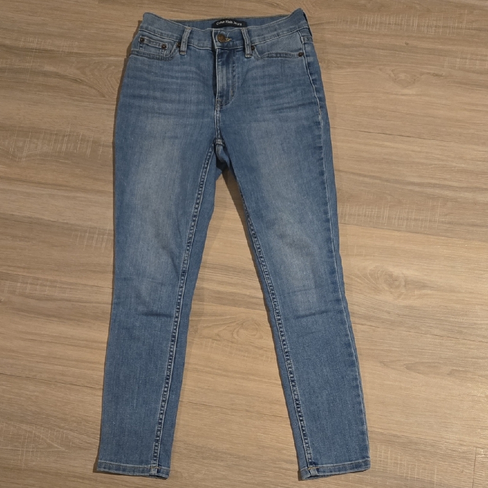 Calvin Klein Blue Skinny Jeans Premium Fit